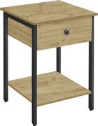 Stolik pomocniczy z szufladą TAYLOR ARTISAN 40x40 cm