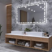 LED lustro do łazienki z oświetleniem M21