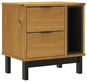 Drewniana szafka nocna z szufladami G6-P45