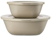 Pojemnik z pokrywką 0,7l + 1,3l, CONNECT BOX SET KOPENHAGEN, zestaw 2 sztuki, KOZIOL