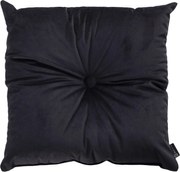 Poduszka kwadratowa Velvet z guzikiem