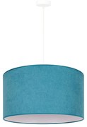 Duolla - Żyrandol na lince BRISTOL 1xE27/40W/230V śr. 45 cm turkusowy