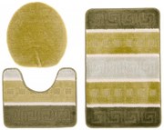 Modny zestaw chodniczków do łazienki w grecki wzór H0-G97