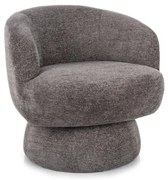 Fotel tapicerowany COSMIC RAVEN obrotowy szary SIGNAL