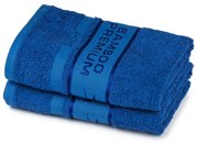 4Home Bamboo Premium ręczniki niebieski, 50 x 100 cm, 2 szt.