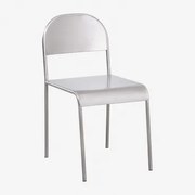 Krzesło Jadalniane Ze Stali Nierdzewnej Narnial Stal Nierdzewna - Sklum