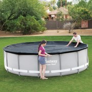 Przykrycie na basen stelażowy okrągły 427 cm BESTWAY