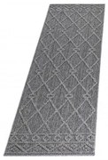Dywan sznurkowy Patara boho szary 80 cm x 250 cm