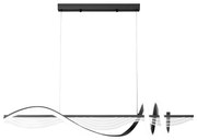 Lampa WISZĄCA LED LHJ041-CP 100 cm CZARNA