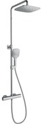 Ravak X070141 - Zestaw prysznicowy z baterią termostatyczną FREE, chrom błyszczący