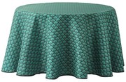 Obrus na stół okrągły ALIANOR z poliestru, Ø 180 cm