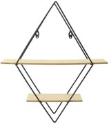 Nowoczesna metalowa półka ścienna C8-W19