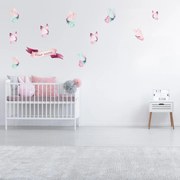 Naklejki na ścianę - Motyle z imieniem