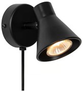 Nordlux - Kinkiet EIK 1xGU10/35W/230V czarny
