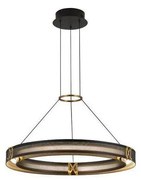 LED Żyrandol na lince LED/33W/230V 3000K 62x120 cm