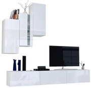 Meblościanka modułowa biały połysk P9-H40