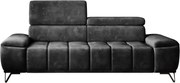 Sofa kanapa PALLADIO z elektrycznym systemem rozkładania siedziska regulowane zagłówki WERSAL