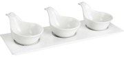 Lamart LT9218 4-częściowy zestaw naczyń doserwowania Dine, 34 x 12 cm