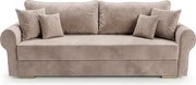 Sofa z Funkcją Spania RELON Beżowa Nowoczesna