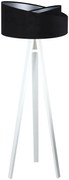 Lampa stojąca GEMSTONE czarna/srebrna/biała BPS KONCEPT
