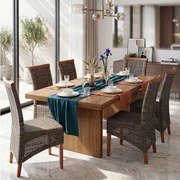 Krzesła do jadalni Sinio (zestaw 6 sztuk),  bez poduszek na siedzisko