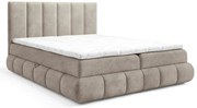 Szare nowoczesne łóżko pikowane 5 rozmiarów Z8-W06