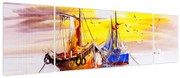 Obraz - Obraz statku (170x50 cm)