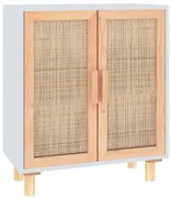 Biała skandynawska komoda na nóżkach P5-G37