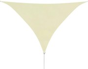 Kremowy żagiel ogrodowy A6-E67