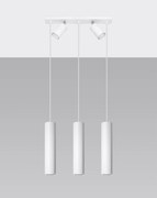 Lampa wisząca RING 3 biały SOLLUX  LIGHTING