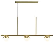 Nordlux - Żyrandol na lince CONTINA 3xG9/5W/230V mosiądz