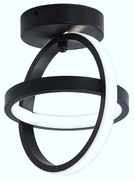 Plafon lampa LED sufitowa geometryczna metalowa AT72-2SL-Black