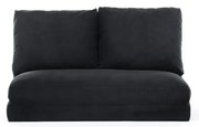 Czarna rozkładana sofa 120 cm Taida – Balcab Home
