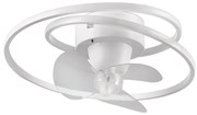 Lampa sufitowa LED w matowym białym kolorze Umea – Trio