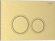 Mexen Tex 01 przycisk spłukujący, złoty szczotkowany - 6101-11