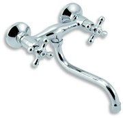 Novaservis - Bateria zlewozmywakowa/umywalkowa TITANIA RETRO chrom błyszczący