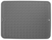 Orion Ociekacz do naczyń 40 x 30,5 x 0,5 cm guma, szary