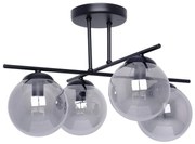 Grafitowa nowoczesna lampa sufitowa - A217-Ryen