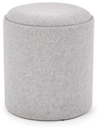 VIKO zestaw 2 puf, jasny popiel schowek skandynawski pufa