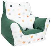 New Baby Fotelik dziecięcy wypełniony kulkami,zielony