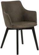 Oliwkowe krzesło tapicerowane D2-E18