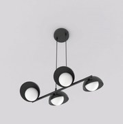 Boom 4 Black – designerska lampa wisząca z regulowanym zawieszeniem, idealna do nowoczesnych wnętrz.