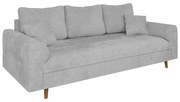 Jasnoszara sofa 210 cm Ariella – Ropez