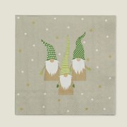 Serwetki świąteczne Gnomes 20 szt.