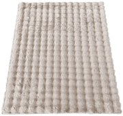Miękki dywan 3D typu shaggy latte P9-G56