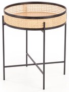 Rattanowy stolik kawowy LANIPA 50x55 cm