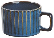 Altom Kubek porcelanowy Reactive Stripes niebieski, 220 ml