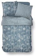 Pościel bawełniana 220 x 240 cm AIRY DAWN, wzór roślinny