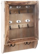 Szafka na klucze drewniana, 26 x 38 cm