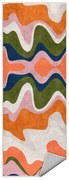 Pomarańczowy chodnik odpowiedni do prania 80x200 cm Squiggly Orange – Mila Home